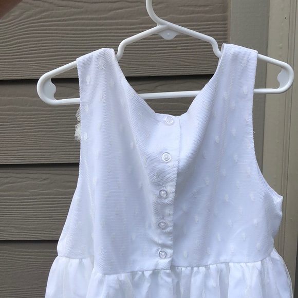 White Tulle Cheochee Junior dress - Picture 6 of 7